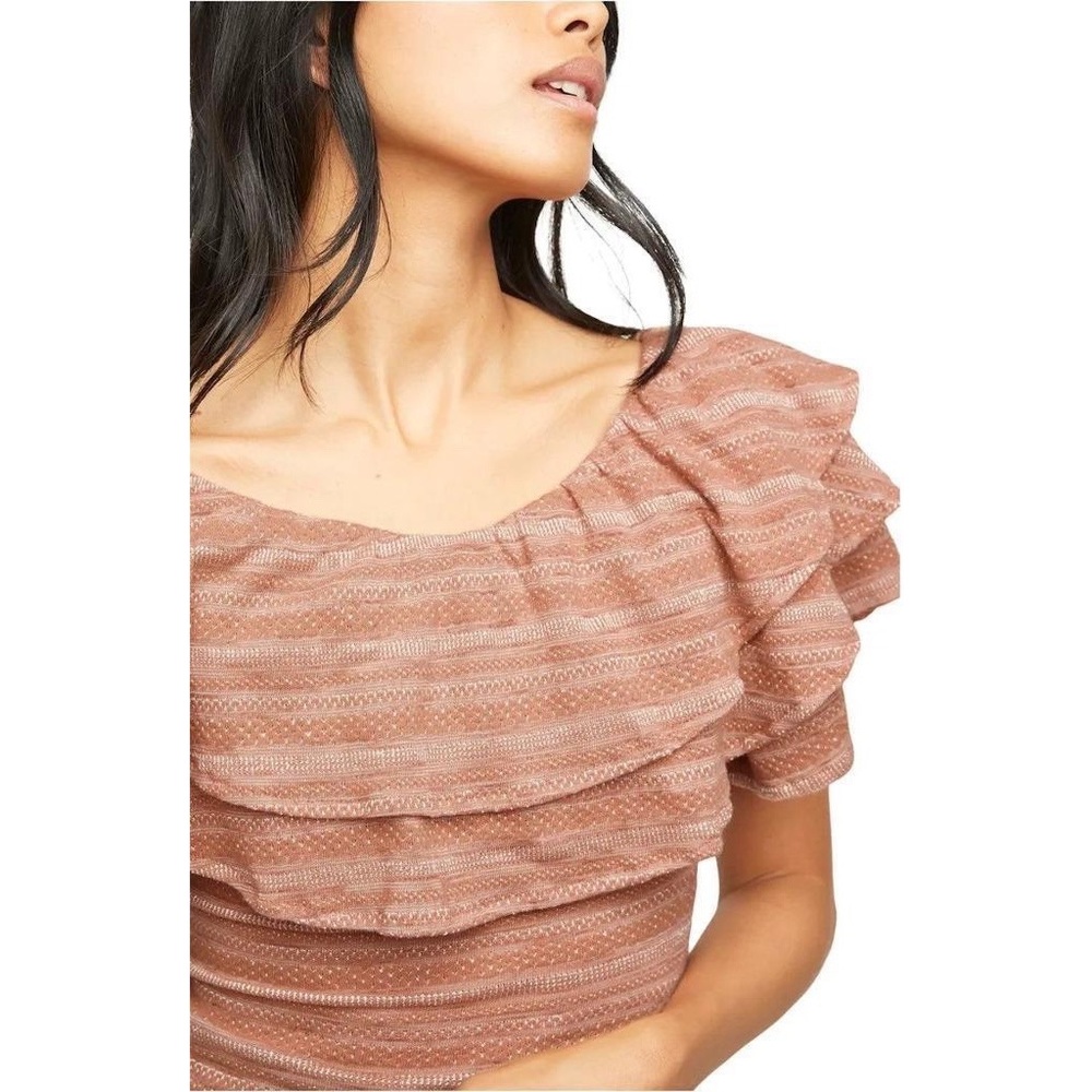 Free People Heirloom Ruffle Top - Picture 4 of 6